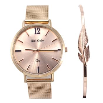 ساعت مچی عقربه ای زنانه فشن برند جی او مدل 695280