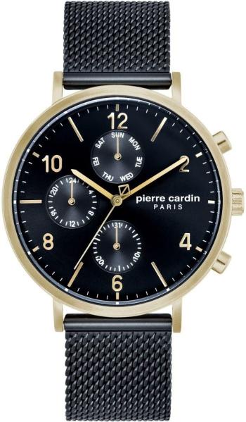ساعت مچی عقربه ای مردانه کلاسیک برند پیرکاردین مدل PC902641F09
